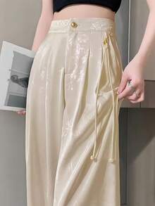 Women Pants - Pink - View 2