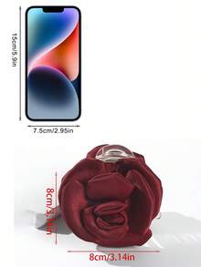1 chiếc kẹp tóc hoa hồng satin nhiều lớp, kẹp càng cua, phụ kiện tóc phong cách Bohemian, ghim cài tóc, kẹp tóc, đồ dùng cho sinh viên, phù hợp với kiểu tóc sinh viên mùa thu/đông, cũng phù hợp với trang phục ngày lễ. Kẹp tóc hoa, trang trí tóc mùa đông, kẹp tóc thời trang. - Nhiều màu - Xem 5