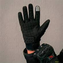 Grey Waterproof Motorcycle Kit + Gloves | Rain Protection And Improved Control - 銀色 - 查看 8