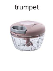 1pc Extra-Large Capacity Manual Food Chopper, Multi Functional Garlic Masher, Portable Hand Pull String Garlic Mincer Onion Cutter, (Two Sizes Available)Vegetable Cutter, Manual Food Chopper, Vegetable Chopper, Meat Chopper, Garlic Crusher, Meat Masher, Creative Fruit Grinder, Kitchen Gadgets - Multicolor - View 10
