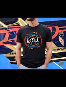Shai Gilgeous-Alexander T-Shirt, OKC Thunder Jersey Tee, Finals Highlights Shirt, SGA, Oklahoma City, Basketball Fan Gift, OKC Playoff Stats - 黑色 - 查看 1