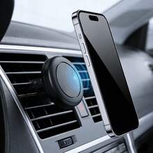 Powerful Magnetic Car Phone Holder, Anti-Drop Design, Firm Grip, Suitable For Navigation - A - View 2