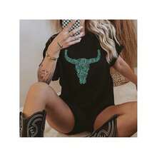 Women T-Shirts - Black - View 8