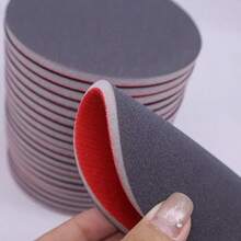 20pcs/Set 5-Inch Sponge Sanding Blocks - Ultra-Fine Sponge Sanding Pads With Cleaning Brush, Soft Foam Sanding Blocks, Wet/Dry Sandpaper Combination Suitable For Model, Drywall, Metal, Wood And Furniture Polishing - Red - View 8