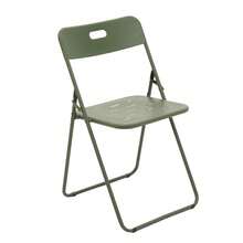 Ensemble bistro pliable 3 pièces pour extérieur / Ensemble de mobilier de jardin 3 pièces / Ensemble de mobilier de jardin bistro / 2 chaises et 1 table / Facile à utiliser / Idéal pour terrasses, espaces extérieurs et jardins - Vert - Voir 3