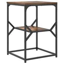 vidaXL Table D'appoint Chêne Fumé 41 X 40 X 60 Cm - Brown - View 7