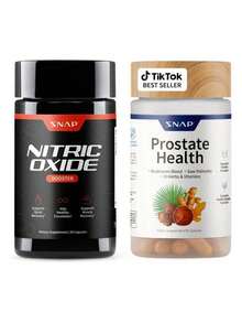 SnapSupplements Nitric Oxide Booster Supplement With L Arginine And L Citrulline Essential Amino Acids And Ginseng Root, Energy, Heart Health, Muscle Growth & Circulation Support, 90 Capsules - 其他 - 查看 1