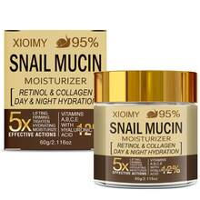Xioimy Snail Mucin & Collagen Neck & Face Moisturizing Cream, Hydrating & Nourishing, Non-Greasy, Easy To Apply & Absorb, Gentle & Non-Irritating, Deep Absorption, Low Allergy, Suitable For All Skin Types - Quantity - View 10