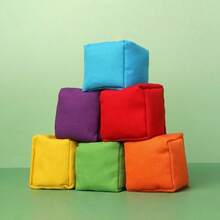 1pc Classic Beanbag Toss Game, Helps Improve Reaction Time, Hand-Eye Coordination And Body Balance - Multicolor - View 1