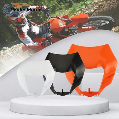Ốp đèn pha xe máy cho EXC SX XC XCF XCW 2012 2013 2014 2015 2016 125cc đến 500cc Phụ kiện xe Enduro Motocross Dirt Bike