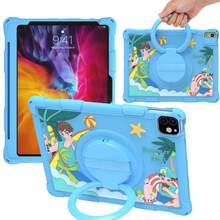 Case For IP 10th Generation 10.9 Inch (2022), IP (A16) 11th Generation 11 Inch (2025), Rugged Case 10th Gen With 360°Rotating Silicone Case.For Pro 11 Inch. - Sky Blue - View 15