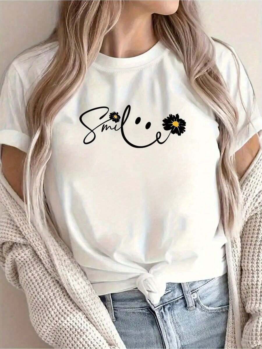 Women T-Shirts - White - View 1