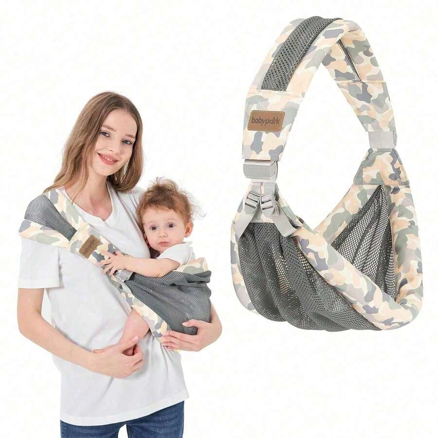 Canguru multifuncional On the Go para bebês desde o nascimento, de 0 a 36 meses e crianças de até 15 kg. - Tarnfarbe - Ver 1