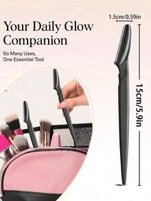 Bộ dụng cụ chăm sóc cá nhân 60/30/12/6 món màu đen, dao cạo lông mày, dao cạo râu, máy tỉa lông tẩy tế bào chết, dụng cụ tẩy lông cơ thể, bộ dao cạo mặt và lông mày, lưỡi dao cán dài có bảo vệ chính xác, thích hợp sử dụng hàng ngày hoặc khi đi du lịch, máy tỉa lông mày đa chức năng dùng cho lông mày, lông môi, lông chân, tẩy lông nhẹ nhàng và hiệu quả, trang điểm, giá cả phải chăng, trang trí phòng, bàn trang điểm, du lịch, phòng ngủ, phụ kiện trang điểm, dao cạo lông mày. - Nhiều màu - Xem 10