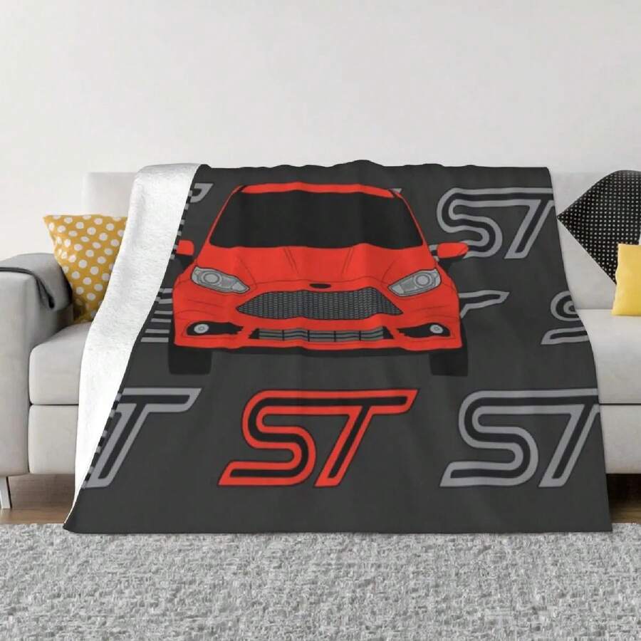 Fiesta ST An Ultra-Soft Micro Fleece Blanket - 1 - View 1