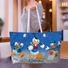 Disney 16*12 Inch Large Capacity Women's Handbag/Tote Bag, Printed With Mickey Mouse Pattern, 1 Pc - Mouse - View 16