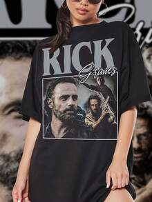 Women T-Shirts - Black - View 6