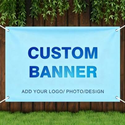 Personalized Photo Banner - Extra Large Dimensions Customizable Porch Flag, Great For Both Indoor And Outdoor Decor, Perfect For Celebrations Like Weddings, Birthdays, Graduations, And More