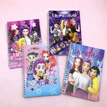 1 cuốn sổ tay lò xo A5 in hình nhóm nhạc nữ K-POP, chất lượng cao, nhạc pop (mẫu ngẫu nhiên) - Nhiều màu - Xem 3