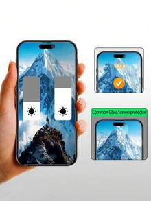 BOLLYMORE 3pcs Apple Privacy Screen Protector Film Compatible With IPhone 17, 16 Pro Max, 16, 16 Pro, 16 Plus, 15 Pro Max, 15, 15 Pro, 15 Plus, 14 Pro Max, 14 Pro, 14 Plus, 13 Pro Max, 13, 13Pro, 12, 11 XR, XS Max And XS. Made Of Tempered Glass, Anti-Peeping, Bubble-Free, Scratch-Resistant, Easy To Install, And Compatible With Phone Cases. - 3pcs-privacy - View 3