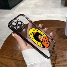 スマホケース TPUケース メッキ加工 レンズ保護カバー付き シンプルデザイン おしゃれデザイン 大人上品 メッキTPU 全面保護 耐衝撃 傷防止 カメラレンズ保護 レンズ全体保護 17pro Max/17pro/17/11/12/13/14/15/15Pro/15PluS/15Pro Max/16/16Pro/16PluS/16Pro Max/MIN/X/XR 対応 インスタ映え 贈り物に最適 - 黑色 - チェックする 3