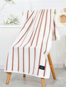 Handuk Mandi Katun, Tebal & Besar, Garis Vertikal Gelap, Cocok untuk Penggunaan di Rumah, Tersedia dalam Berbagai Ukuran, Barang Mewah untuk Penggunaan Sehari-hari, Kamar Mandi, Gym, Hotel, Hadiah Penting untuk Hari Valentine, Hari Ibu - MultiWarna - View 12