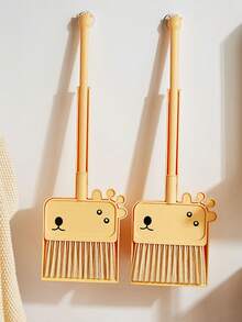 Chổi mini kèm hốt rác, bộ đồ chơi dọn dẹp nhỏ, bộ đồ chơi đóng vai trợ thủ nhà cửa mini. - Bộ rổ sàng thóc - Xem 8