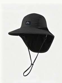 1 Men's And Women's Neck Protection Hat For Outdoor Hiking And Sun Protection, Suitable For Spring And Summer Travel, Camping, Fishing, And Fishermen.,Beach,Holiday - A - View 2