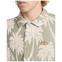 RVCA قميص رجالي 23A011601-GNB0 باللون الأخضر - أخضر - مشاهدة 3