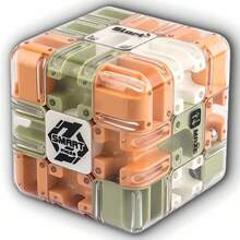 3D Rolling Ball Maze Cube, 2026 New Large Labyrinth 3D Puzzle Maze Cube, Engaging Brain Teaser Toy For Stress Relief, Improve Logical Thinking(Orange) - 橘色 - 查看 8