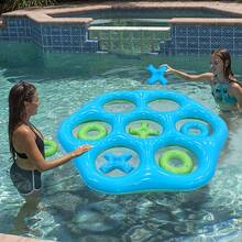 8 pièces/set Jeu de lancer d'eau gonflable - Jouets de plage et de fête, jeux de plein air pour adultes et familles - Jouets de jardin, jeux d'extérieur, jeux de pelouse - Multicolore - Voir 5
