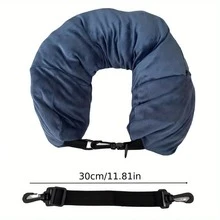 [Limited-Time Offer] Portable Neck Pillow Storage Travel Pillow Airplane Neck Pillow For Travel Car Airplanes Trips Holiday Travel Accessories Outdoor Beach Cruise Camping Vacation Travel Essential For Women Travel Gear Summer Squishy - Multicolor a - View 15