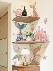 2pcs Bless Wall Stickers, Daughter's Room Wall Decor, Birthday & Party Wall Decals - 69321-fin Dream - View 6