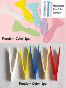 1 Juego de Cuentas Mágicas de Niebla de Agua Coloridas - Desata la Creatividad Infinita, Material de Plástico, Colores Vibrantes, Reutilizable, Fácil de Usar (Colores de Accesorios Aleatorios) (Algunas Partes Enviadas Aleatoriamente) Se Puede Usar para Pintura Facial, DIY y Modelado de Arcilla. - Multicolor - Ver 2