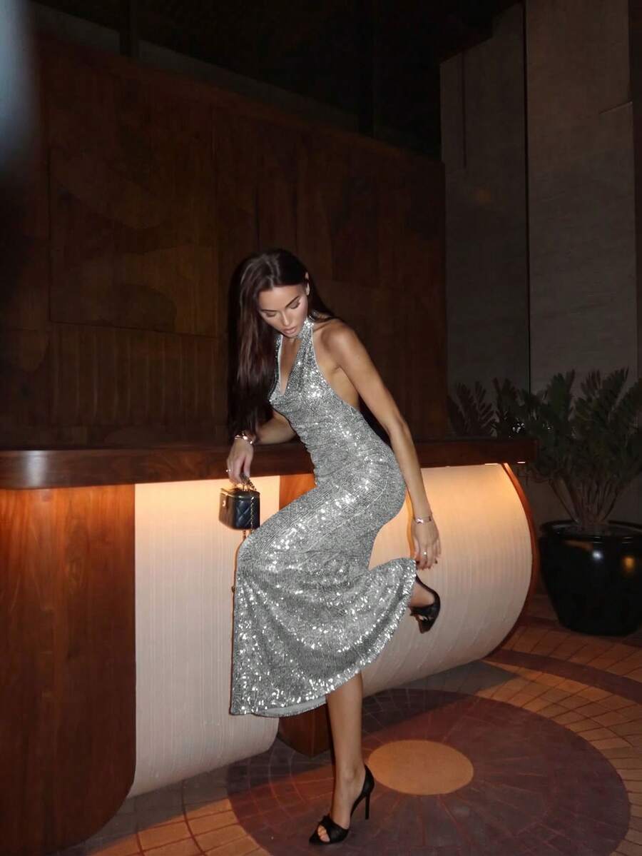 Elegant Romantic Formal Dress, Suitable For Wedding Guest, Graduation, Prom, Party, Stage Performance, Date Night, Fall Women