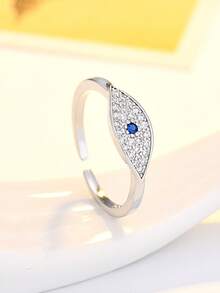 Bạc Zircon Mắt Xanh