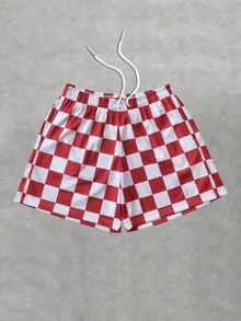 Men's Statement Print Shorts Fashion Designer Patterned Casual Daily Wear Shorts - Multicolor - View 1
