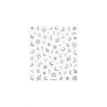 Apple 17 Series Phone Sun & Moon Gold Foil Stickers, DIY Decorative Stickers, Camera Stickers - Multicolor - View 8