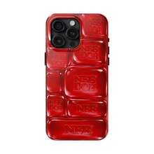 Bubble Style Printed 3D Effect Tough Phone Case, Cool Crush IceCube Phone Case, 3D Visual Printed Graphic Hard Phone Cover, Phone Accessories Fundas Squishy Phone Case Valentine's Day Gifts Summer Phone Case Clear Phone Case Cheetah Print Phone Case - đen - Xem 7