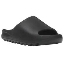 YEEZY YS 01 Unisex Slide Sandals, Round Toe Flat Sole Slip-On Slippers, Thick Platform EVA Casual Slides, Non-Slip Serrated Sole, All-Round Soft Footbed, Lightweight & Waterproof, Perfect For Loungewear, Street Style, Summer Beach, Shower, Daily Wear, Breathable & Comfortable, Durable & Quick-Drying, Must-Have Summer Footwear - 黑色 - 查看 3