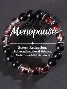 Para Cuidados na Menopausa: Absorve Emoções Negativas, Estabiliza o Humor, Infunde Vitalidade e Estabilidade Emocional, Ajuda a Manter uma Mentalidade Tranquila Durante as Alterações Hormonais. - Multicolorido - View 5