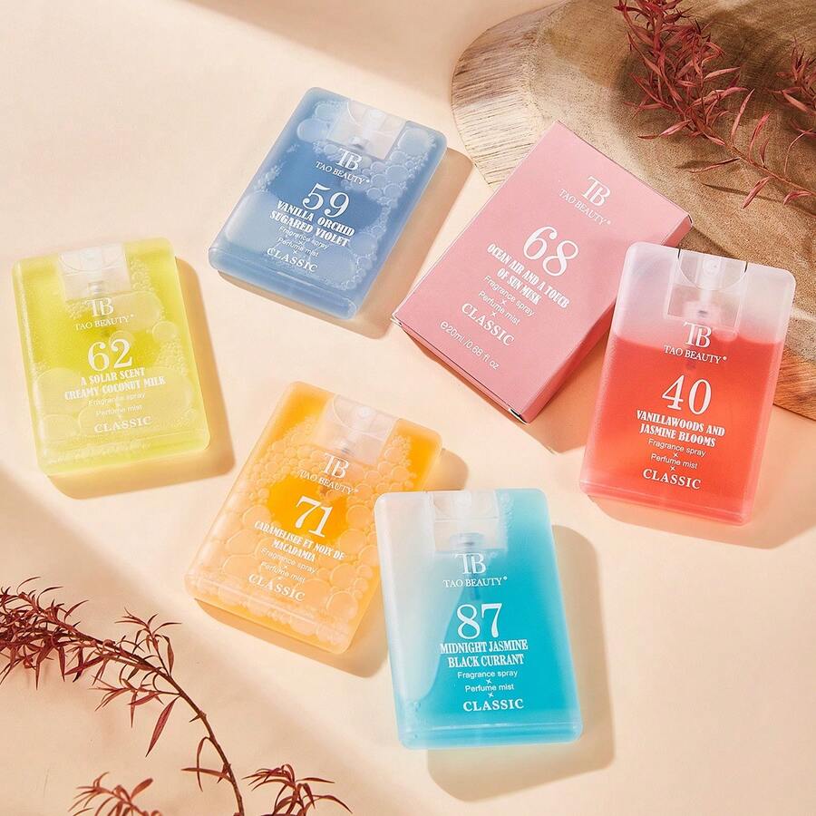 20毫升便携式数码香氛喷雾，持久留香，空气清新剂，独特香味，适用于卧室、客厅、浴室、酒店、办公室，旅行必备，家用及车载便携式喷雾，生日及节日送礼佳品。 - 多款式 - 查看 1