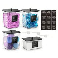 Airtight Laundry Detergent Powder Storage Box Clear Washing Powder Container - View 2