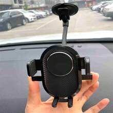 Giá đỡ điện thoại gắn kính chắn gió ô tô dạng tay dài, xoay 360° với giác hút linh hoạt. - A - Xem 8