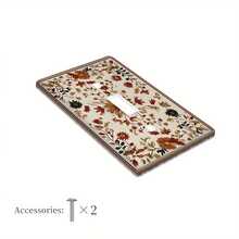 Bohemian Style Retro Carpet Pattern Light Switch Cover - Home, Bedroom, Kitchen Decorative Wall Plate - Multicolor - View 7