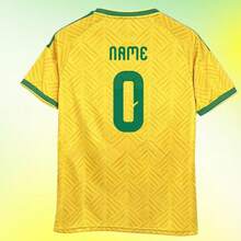 [48-Hour Shipping]South Africa National Team 26-27 Season Home And Away Football Jerseys Breathable Sports Short Sleeves - Sân nhà - Số 0 - Xem 5