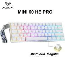 Mini60 HE PRO Mechanical Keyboard, 61 Keys Mini Layout, 3-Mode Wireless (Bluetooth/2.4GHz/Wired), Hot-Swappable Switches, RGB Backlit, Ultra-Low Latency, Suitable For PC/Laptop Gaming - View 14
