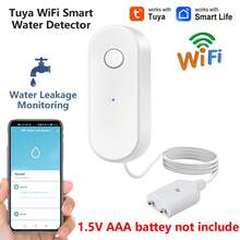 涂鸦 WiFi 漏水传感器家用水位检测器厨房安全溢水报警智能生活 APP 远程控制 - 查看 7
