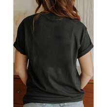 Women T-Shirts - Black - View 2