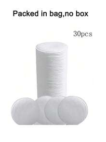 50/150/300pcs Round Cleansing Pads, Reusable, Lint-Free Makeup Remover Pads, Soft & Hypoallergenic, Suitable For Face, Eyes, Skin Care & Makeup Removal - Multicolor - View 14